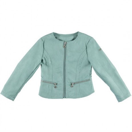 Cazadora verde niña de IDO