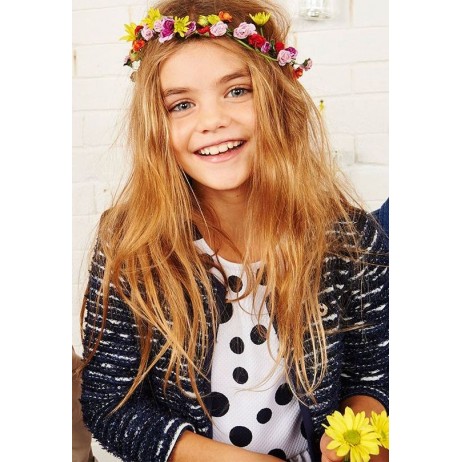 Chaqueta rayas niña de IDO