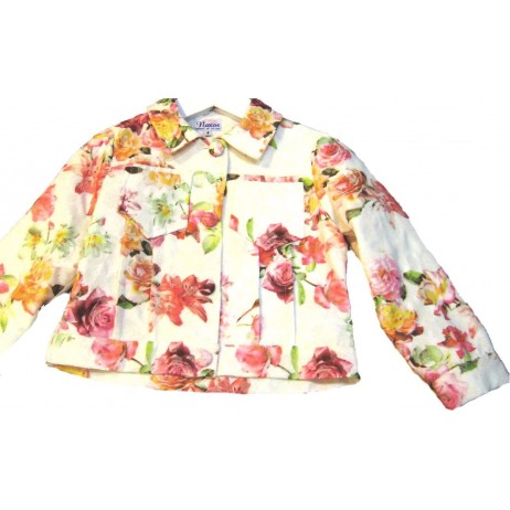 Cazadora flores niña de Naxos