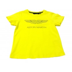 Camiseta amarilla niño de Aston Martin