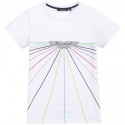 Camiseta rayas niño de Aston Martin