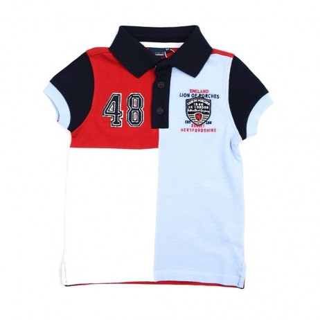 Polo multicolor niño de Lion of Porches