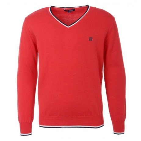 Jersey pico rojo niño de Lion of Porches