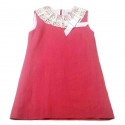 Vestido lino fucsia de Naxos