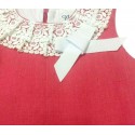 Vestido lino fucsia de Naxos