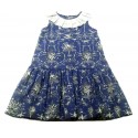 Vestido estampado ángeles niña de A Gatas