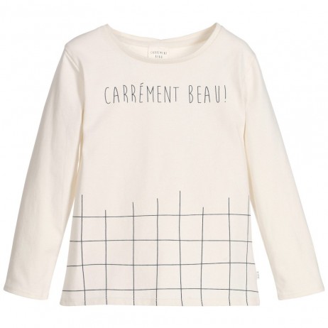 Camiseta niño logo Carrement Beau