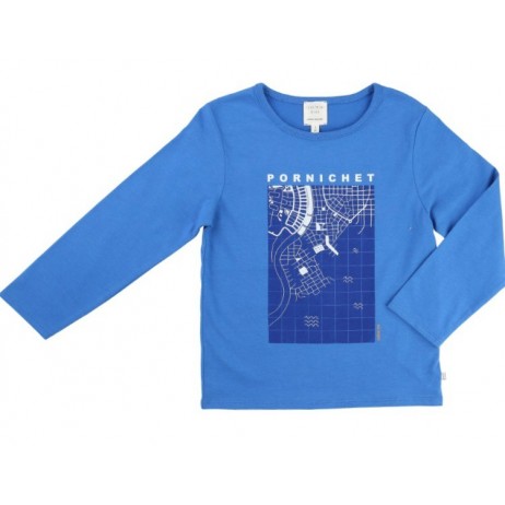 Camiseta azulón niño de Carrement Beau