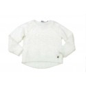 Jersey blanco roto niña de IDO