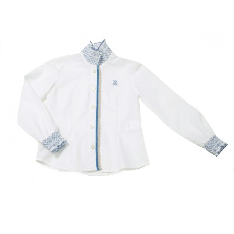 Camisa blanca niña Cornelia de La Jaca