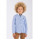 Camisa azul niño Zanzibar de La Jaca