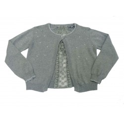 Chaqueta punto niña gris de Artigli Girl