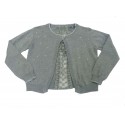 Chaqueta punto niña gris de Artigli Girl
