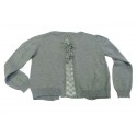 Chaqueta punto niña gris de Artigli Girl