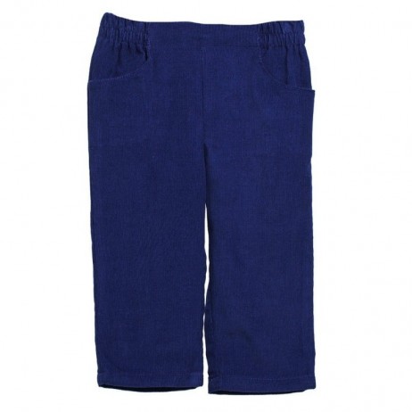 Pantalón micropana azulón bebe niño de Fina Ejerique