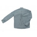 Camisa cuadros verde niño de Nachete