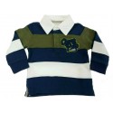 Polo rayas bebe niño tricolor de IDO