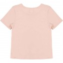 Camiseta niña rosa palo logo de Carrement Beau