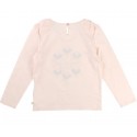 Camiseta niña ml rosa palo de Carrement Beau