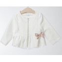 Chaqueta blanco roto niña de Fina Ejerique
