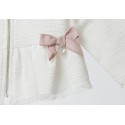 Chaqueta blanco roto niña de Fina Ejerique