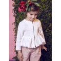 Chaqueta blanco roto niña de Fina Ejerique