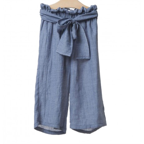 Pantalon azul niña de Fina Ejerique