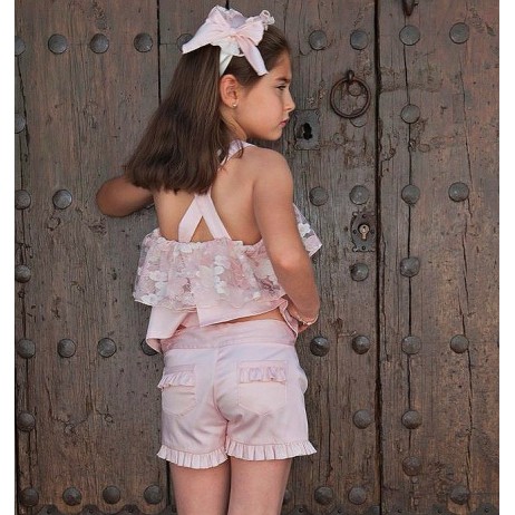 Conjunto niña rosa de Naxos