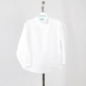 Camisa blanca lino bebe niño de Cocote