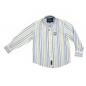 Camisa rayas amarilla azul niño de Lion of Porches