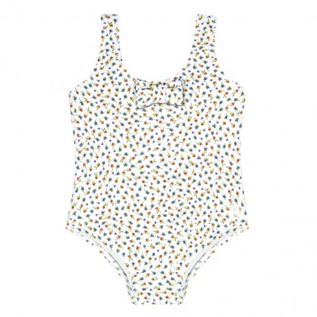 Bañador piqué flores niña de Condor