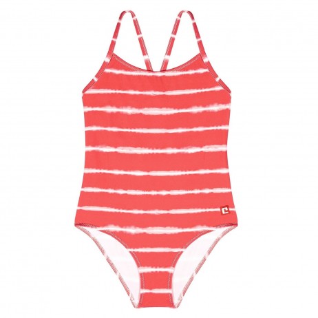 Bañador naranja rayas niña de Condor