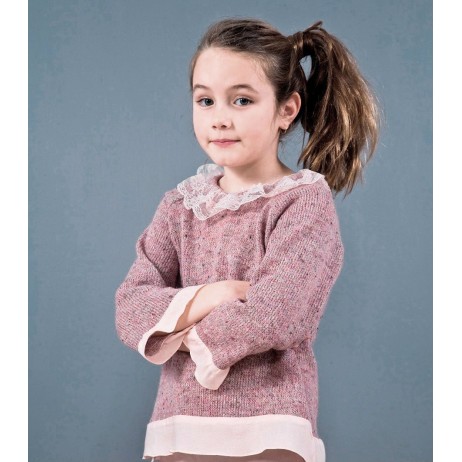 Jersey punto rosa palo de Sinfonietta