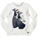 Camiseta crema niña señoritas de Le Chic