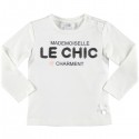 Camiseta crema niña de Le Chic