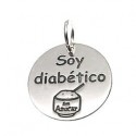 Colgante " Soy diabético"