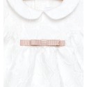 Vestido blanco roto bebe niña de Fina Ejerique